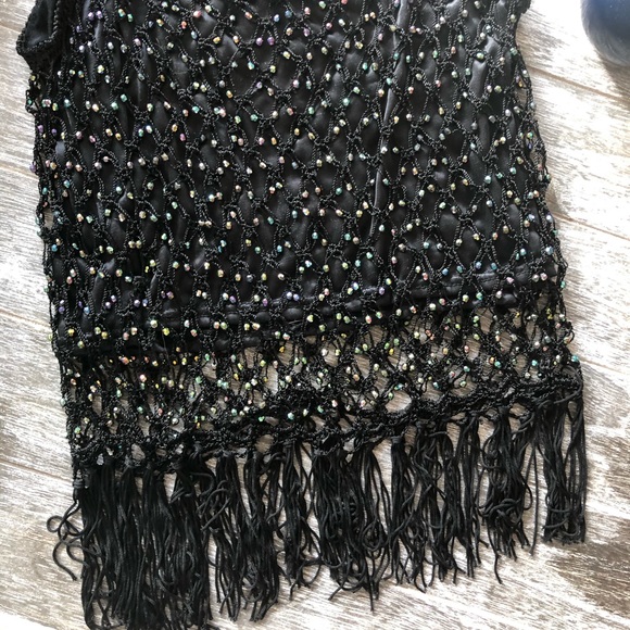 🎉2/$25 Semi-sheer jewelled top!! - Picture 3 of 4